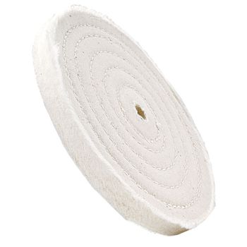 6" Bench Grinder - Cloth Buffing Wheels-0