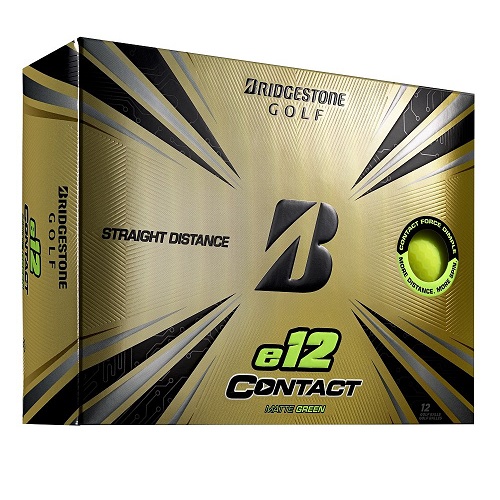 Bridgestone ball E12 Contact - Green-0