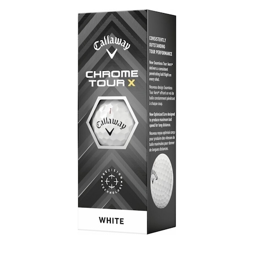 Callaway ball Chrome Tour X-3