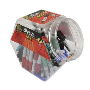 Sharpie Mini Permanent Marker Tub-0