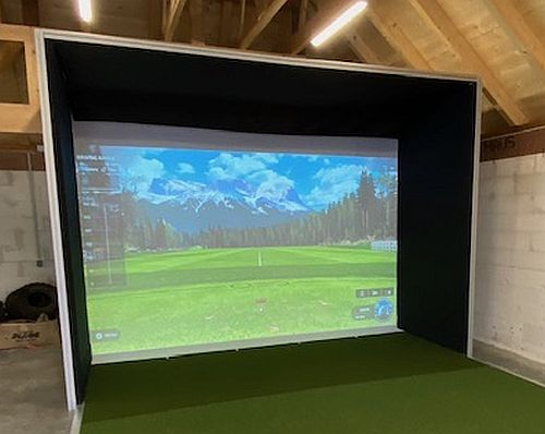 Projekční a záchytný systém na golfový simulátor GSK Elite-1