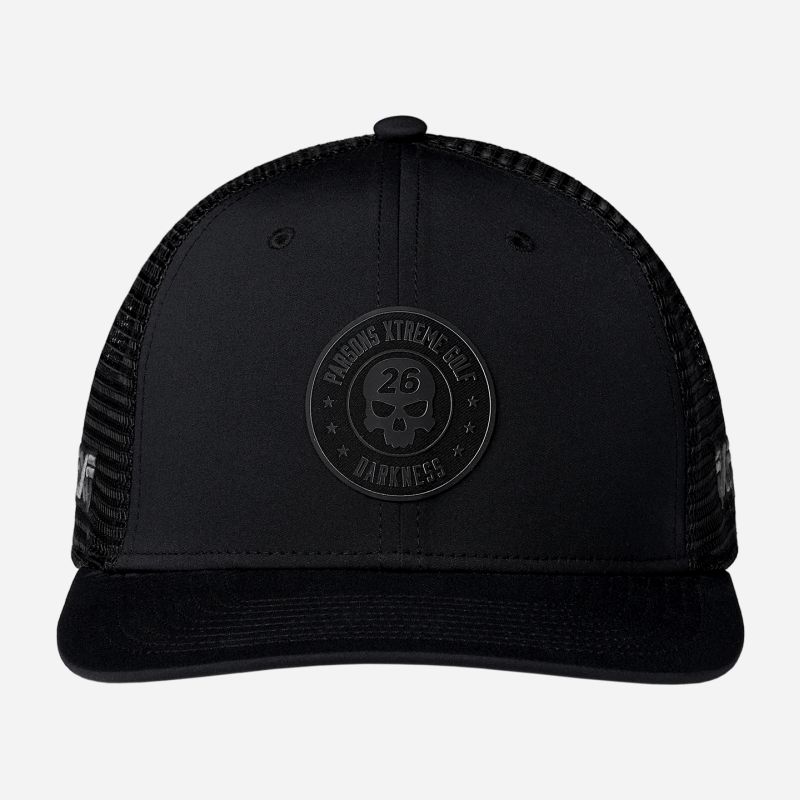 PXG Darkness 6 Panel Trucker Patch Snapback-1
