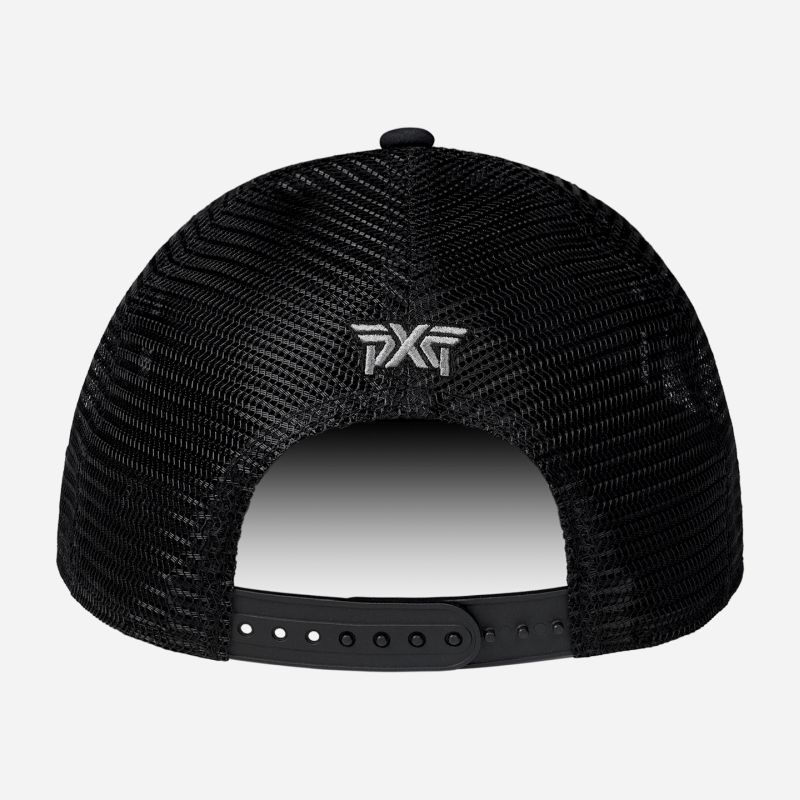 PXG Darkness 6 Panel Trucker Patch Snapback-2