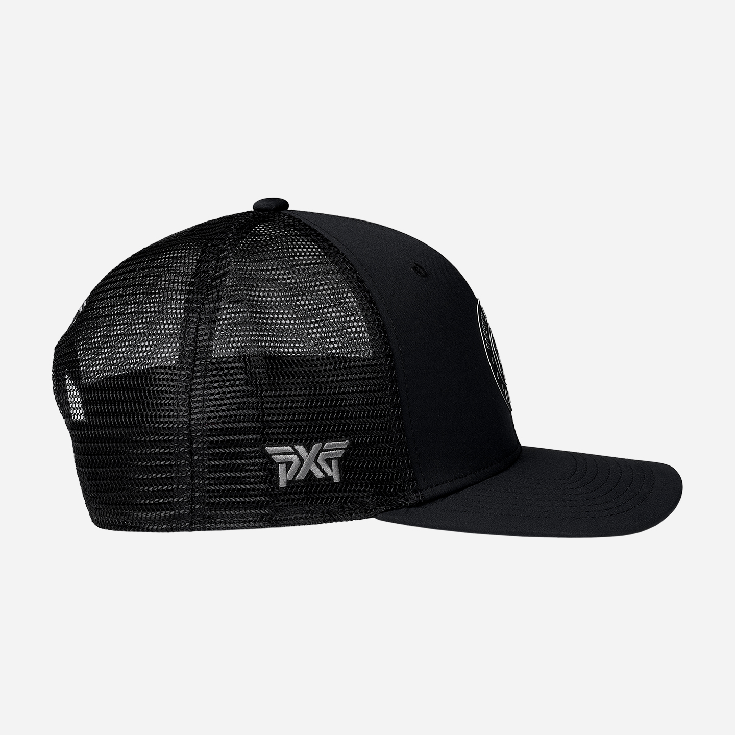 PXG Darkness 6 Panel Trucker Patch Snapback-3