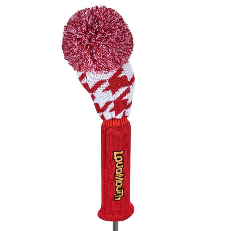 Loudmouth Headcover Driver Red Tooth