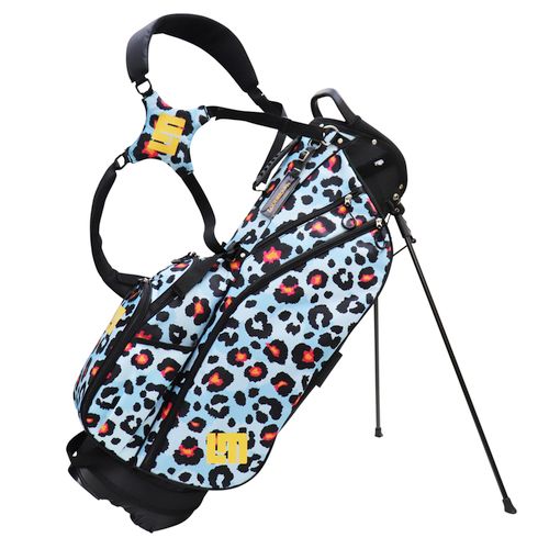 Loudmouth Stand Bag NEW Neon Cheetah Blue