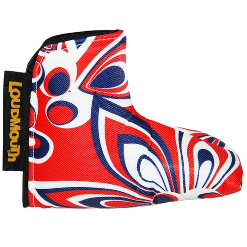 Loudmouth Blade Putter Cover "Shagadelic Red"