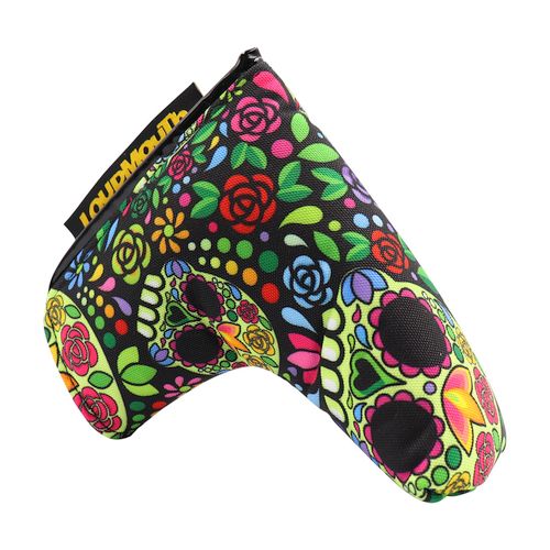 Loudmouth Blade Putter Cover 2024 Mosaic Skull (PE)