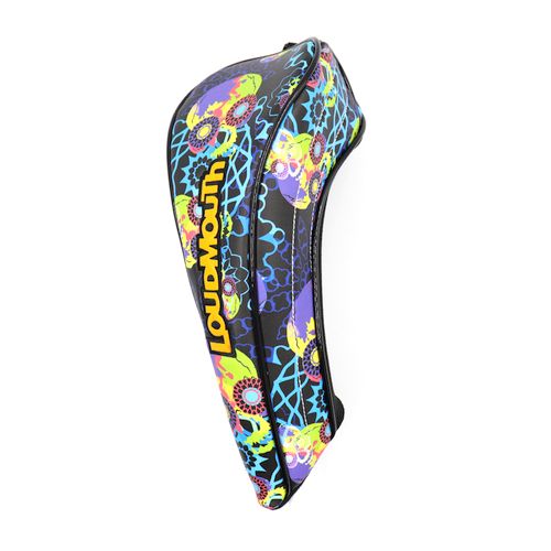 Loudmouth Headcover Fairway 2024 Geometry Skull (PUR)