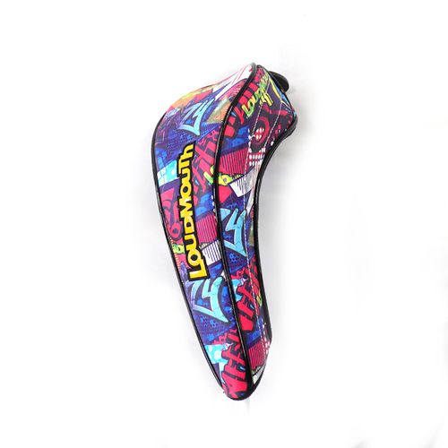 Loudmouth Headcover Fairway 2024 Crazy Graff (PUR)