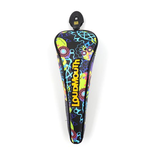 Loudmouth Headcover Hybrid 2024 Geometry Skull (PUR)