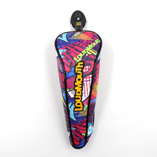 Loudmouth Headcover Hybrid 2024 Crazy Graff (PUR)