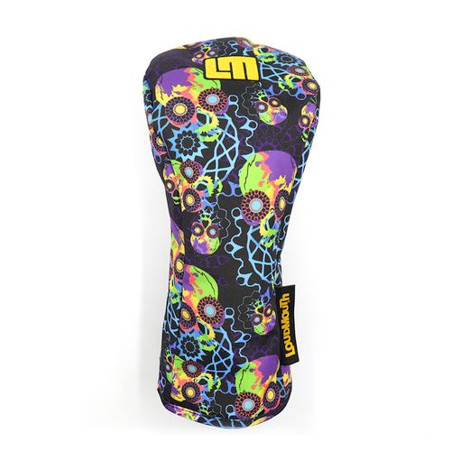 Loudmouth Headcover Driver 2024 Geometry Skull (PE)