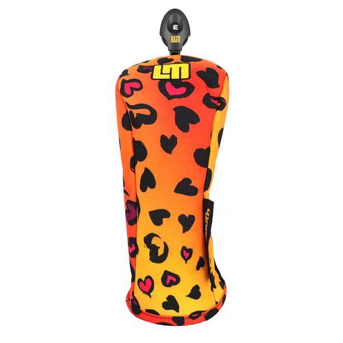 Loudmouth Headcover Fairway 2024 Cheetah Hearts (PE)