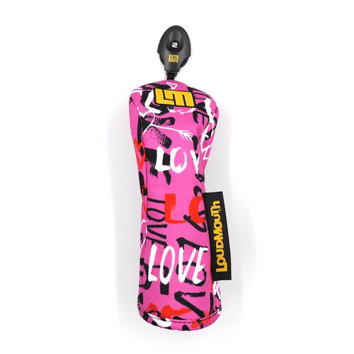 Loudmouth Headcover Hybrid 2024 Full of Love (PE)