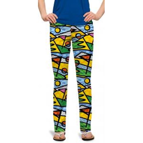 Loudmouth dámské kalhoty "Golf Trip"-0