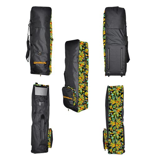 Loudmouth Travel bag "Black Shagadelic"
