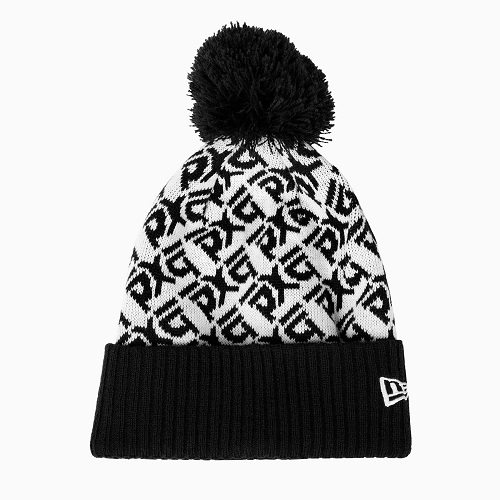 PXG Infinite Logo Jacquard Knit Beanie-0