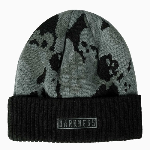 PXG Darkness Skull Camo Cuffed Beanie-0