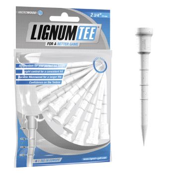 Lignum Tee Classic White Microwood