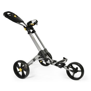 iCart One - 3 Wheel Push Trolley Black/Grey-0