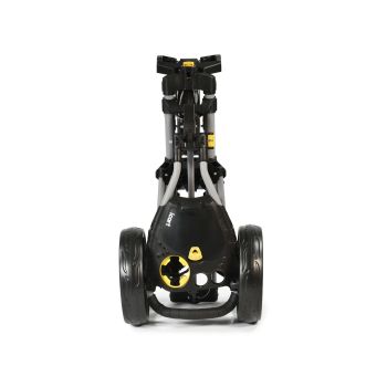 iCart One - 3 Wheel Push Trolley Black/Grey-2