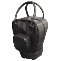 Leatherette Practice Ball Bag with Pocket