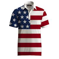 Loudmouth pánské polo triko Fancy "Stars & Stripes"