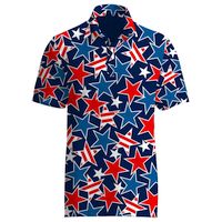 Loudmouth pánské polo triko Fancy "Star Studded"