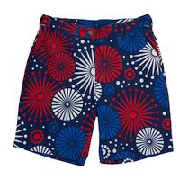 2024 Loudmouth pánské šortky "Fireworks" StretchTech