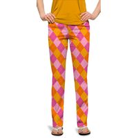 Loudmouth dámské kalhoty "Raspberry SureBet"